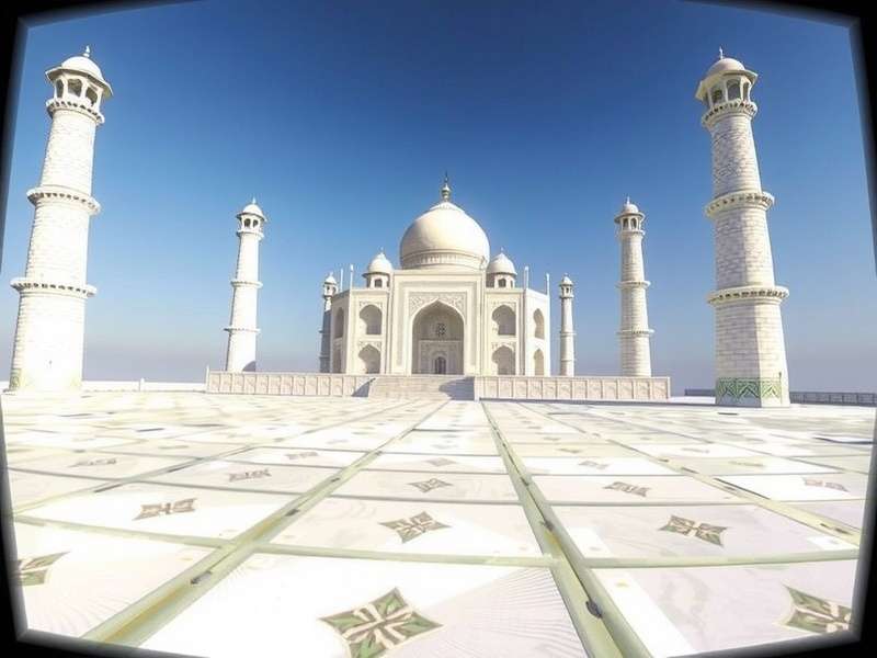 Taj Mahal Explorer VR Game Screenshot